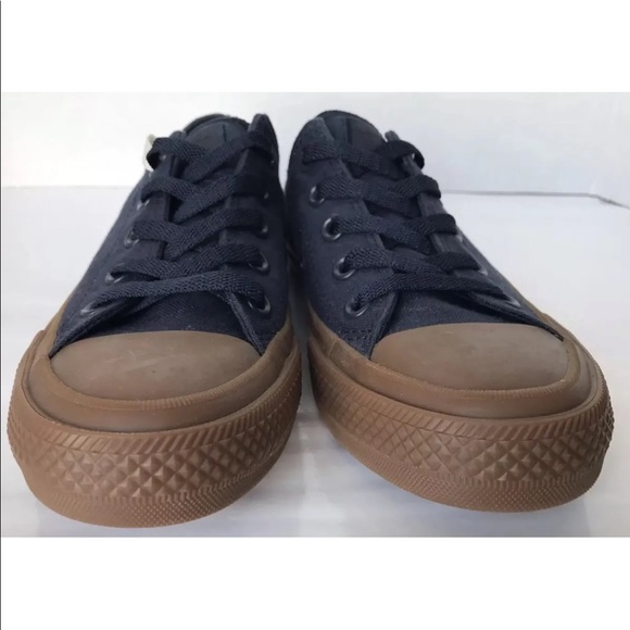 New Converse All Star Lunarlon Kid Boy Shoes Sz 4 Navy Blue Canvas - Picture 6 of 7